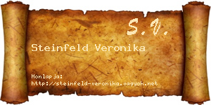 Steinfeld Veronika névjegykártya